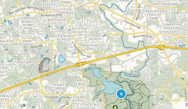 Lithia Springs, Georgia Map