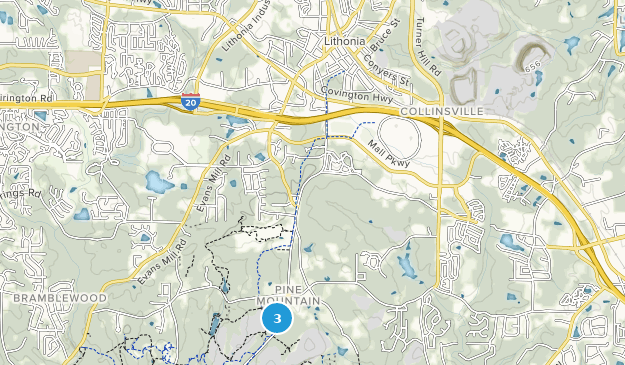 Lithonia, Georgia Map