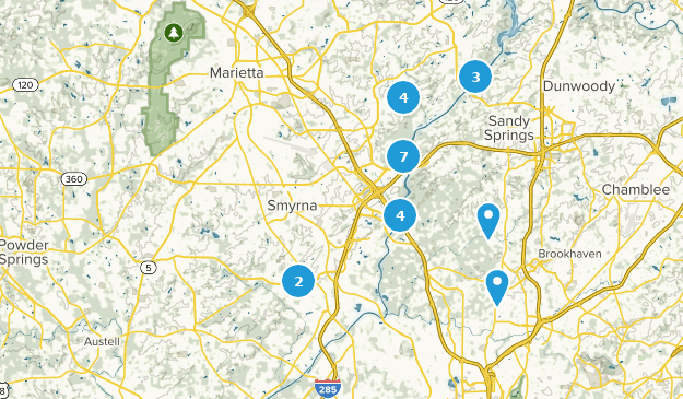 Mableton, Georgia Map