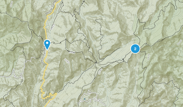 Mountain Scene, Georgia Map