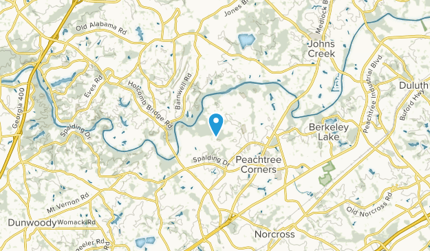 Norcross, Georgia Map