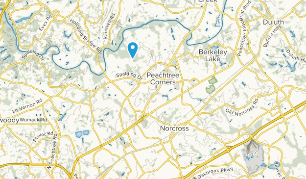 Norcross, Georgia Map
