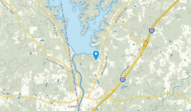 North West Point, Georgia Map