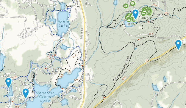 Pine Mountain, Georgia Map