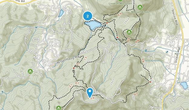 Rabun Gap, Georgia Map