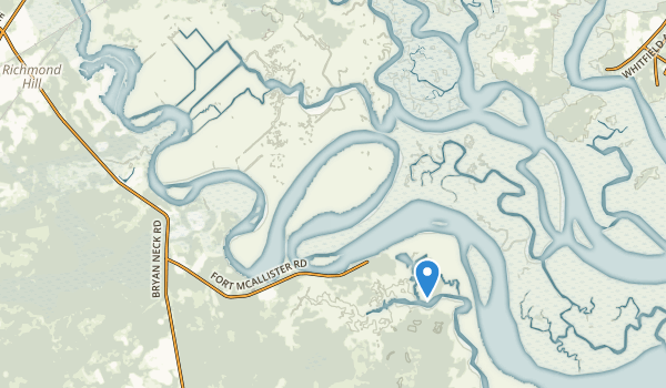 Richmond Hill, Georgia Map