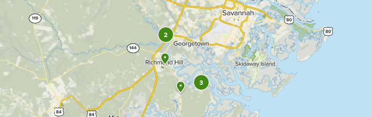 Richmond Hill GA Map