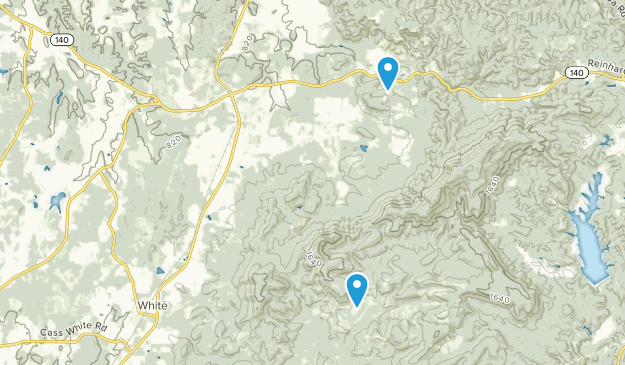 Rydal, Georgia Map