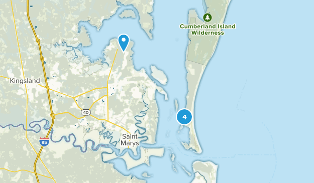 St. Marys, Georgia Map