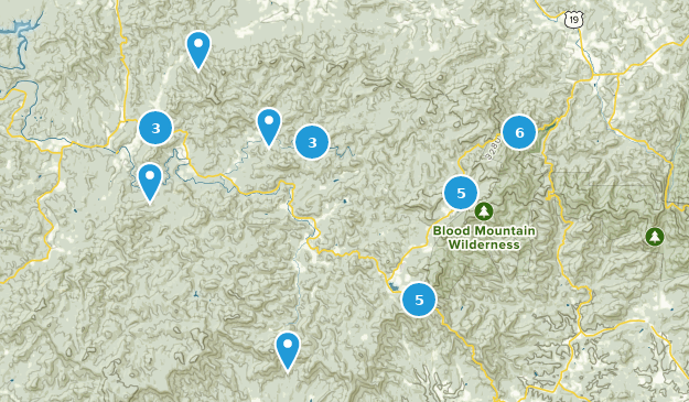 Suches, Georgia Map
