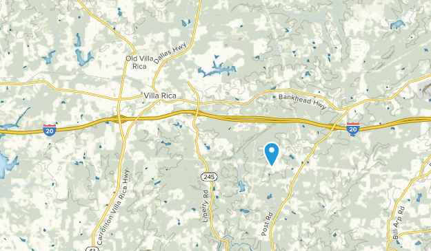 Villa Rica, Georgia Map