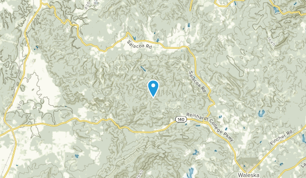 Waleska, Georgia Map