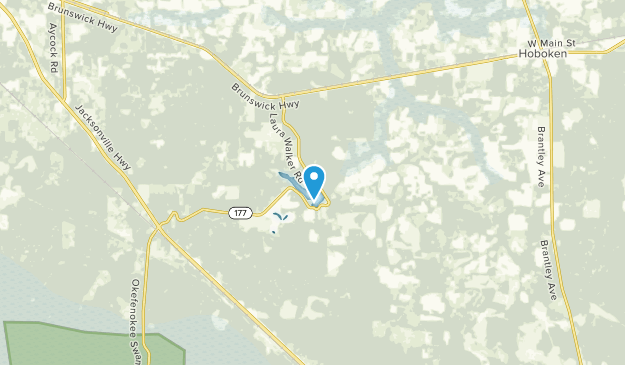 Waycross, Georgia Map