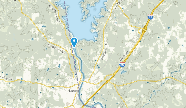 West Point, Georgia Map