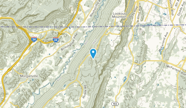 Wildwood, Georgia Map