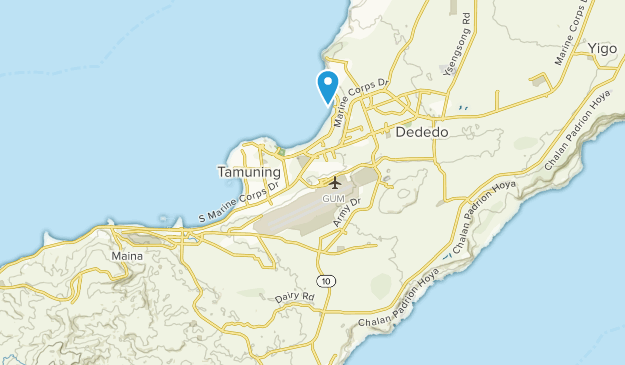 Barrigada, Guam Map