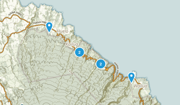 Haiku, Hawaii Map