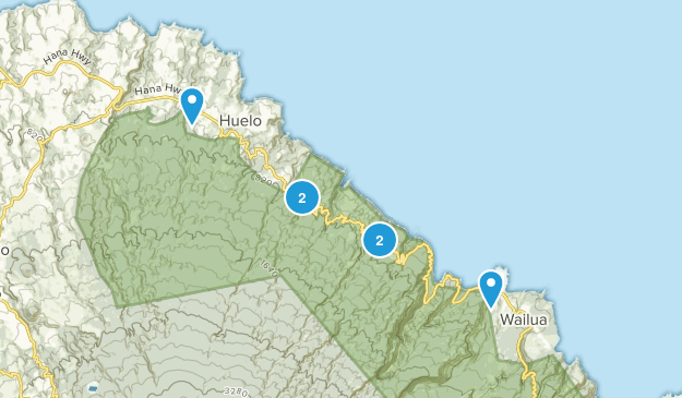 Haiku, Hawaii Map