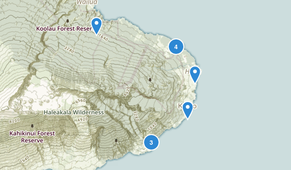 Hana, Hawaii Map