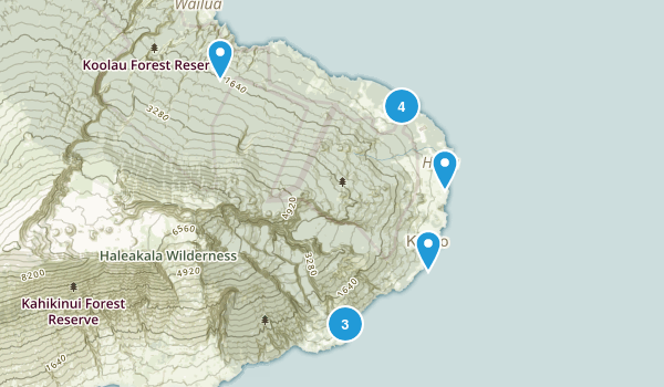 Hana, Hawaii Map