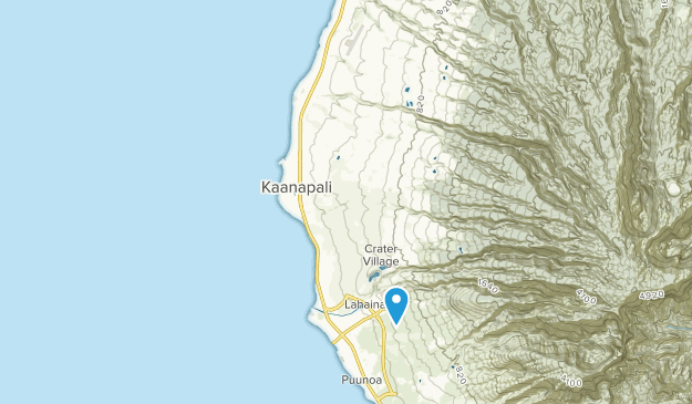 Kaanapali, Hawaii Map
