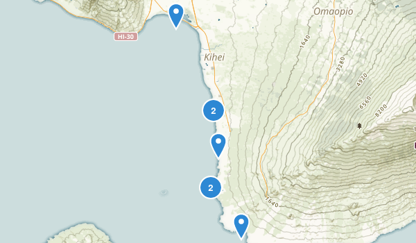 Kihei, Hawaii Map