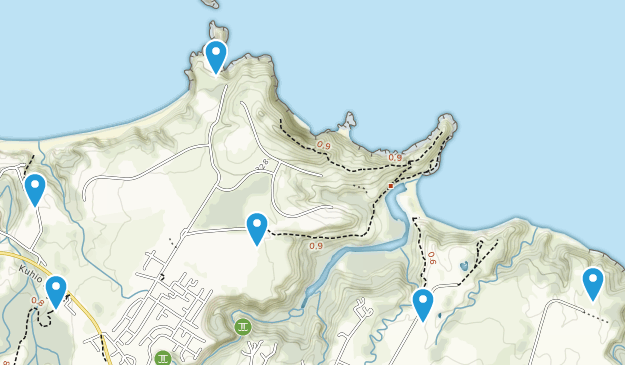Kilauea, Hawaii Map