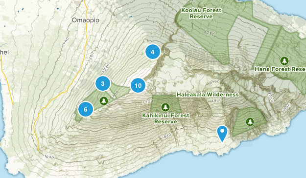 Kula, Hawaii Map