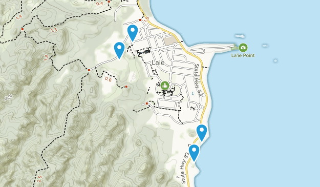 Laie, Hawaii Map