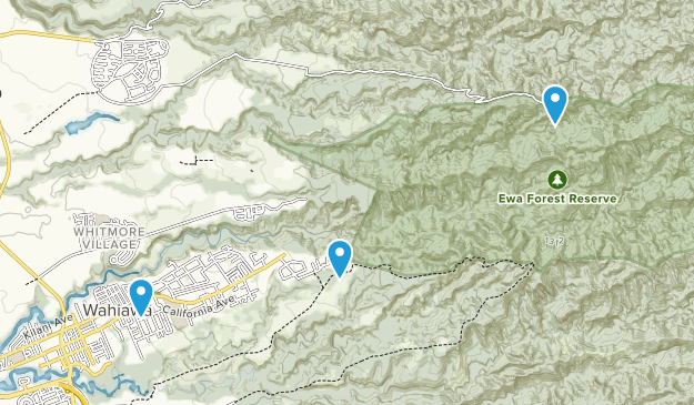 Wahiawa, Hawaii Map