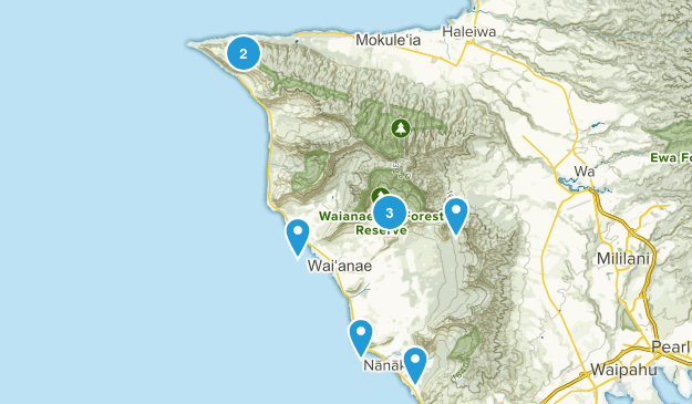 Waianae, Hawaii Map