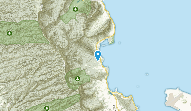 Waikane, Hawaii Map