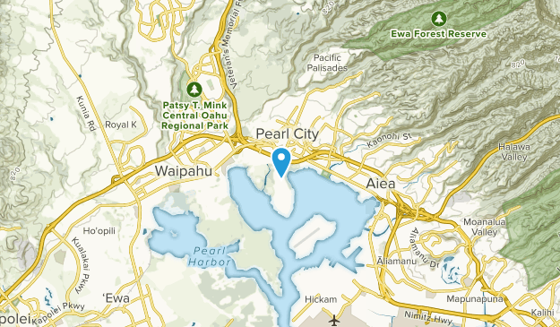 Waimalu, Hawaii Map