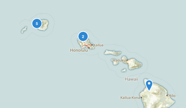 Waimea, Hawaii Map