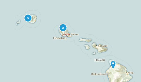 Waimea, Hawaii Map
