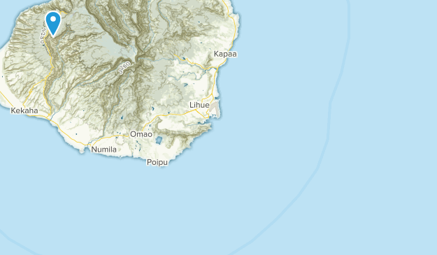 Waimea, Hawaii Map