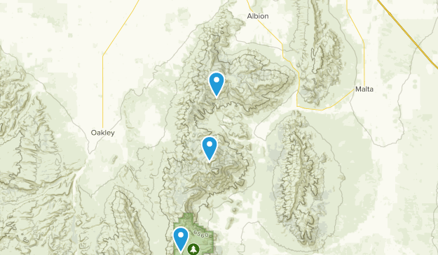 Albion, Idaho Map
