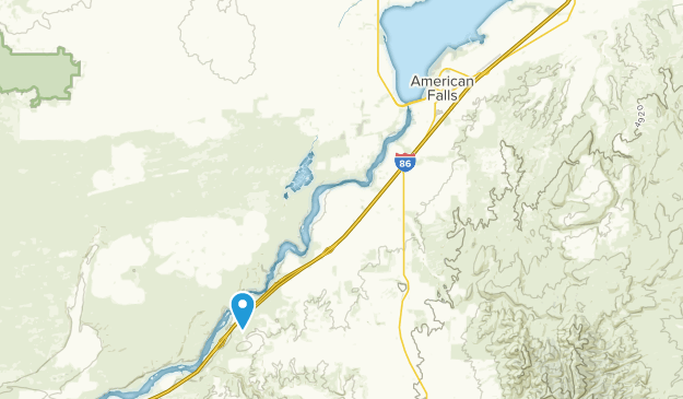 American Falls, Idaho Map