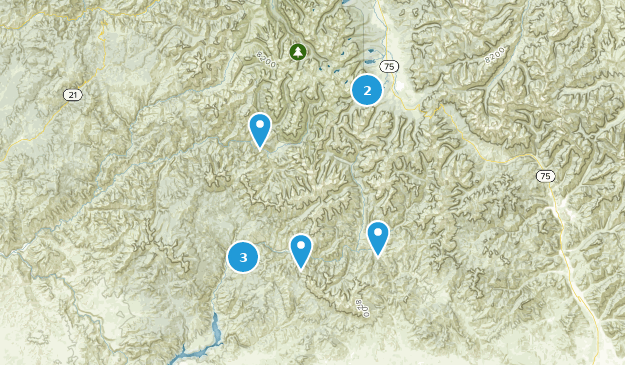 Atlanta, Idaho Map