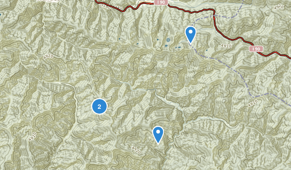 Avery, Idaho Map