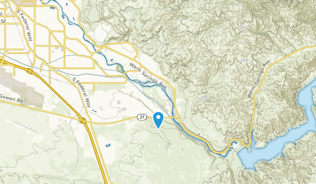 Barber, Idaho Map