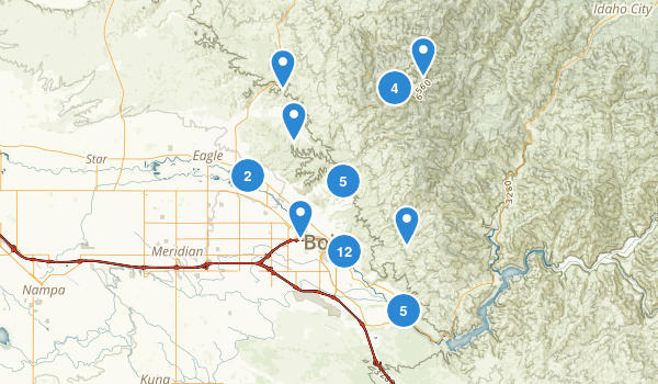 Boise, Idaho Map