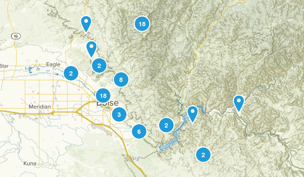 Boise, Idaho Map