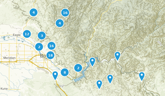 Boise, Idaho Map