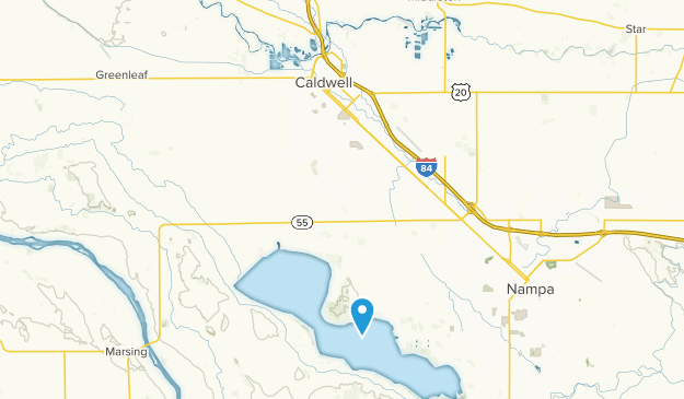 Caldwell, Idaho Map