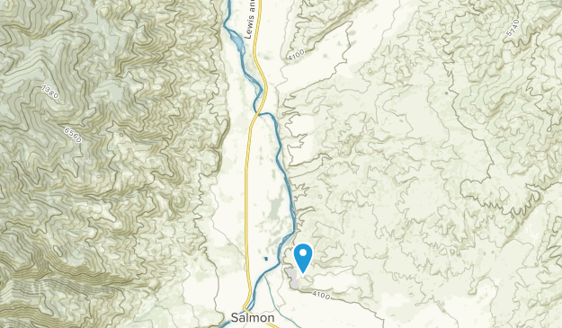 Carmen, Idaho Map