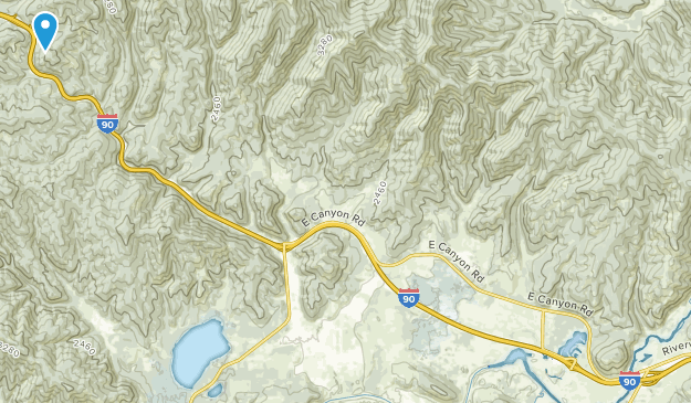Cataldo, Idaho Map