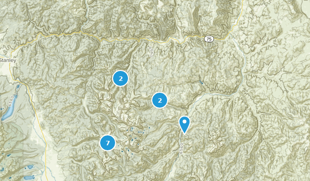Clayton, Idaho Map