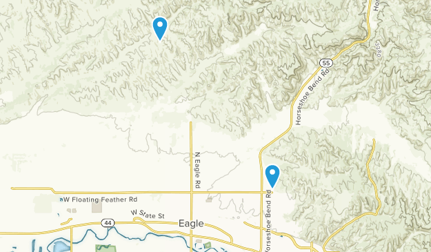 Eagle, Idaho Map