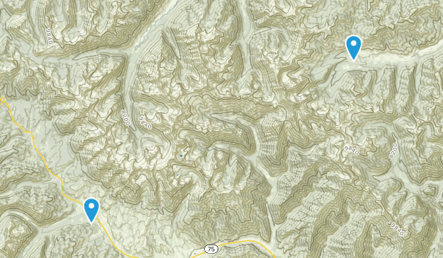 Easley Hot Springs, Idaho Map